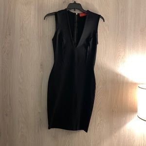 Black cocktail dress